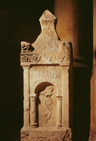 Funerary stele by Gallo Roman